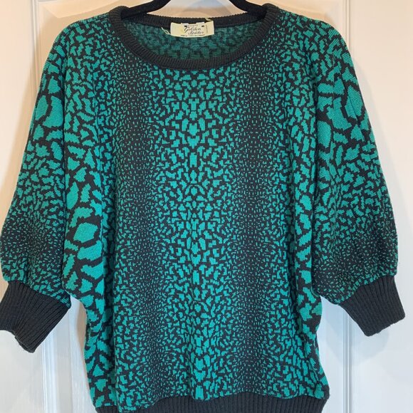 Golden Spider Vintage Sweater – Size Medium - Picture 1 of 7